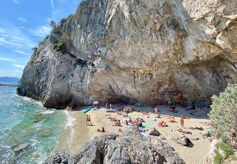 Punta Crena Beach, Italy